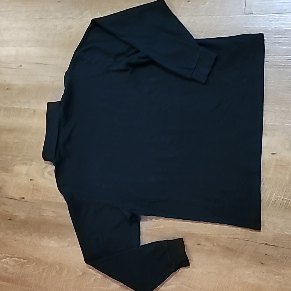 Gently Loved sledding ski doing team Arctic size LG black turtleneck Arcticwear - Picture 7 of 10